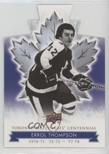 2017 Upper Deck Toronto Maple Leafs Centennial Blue Die-Cut Errol Thompson 14zh