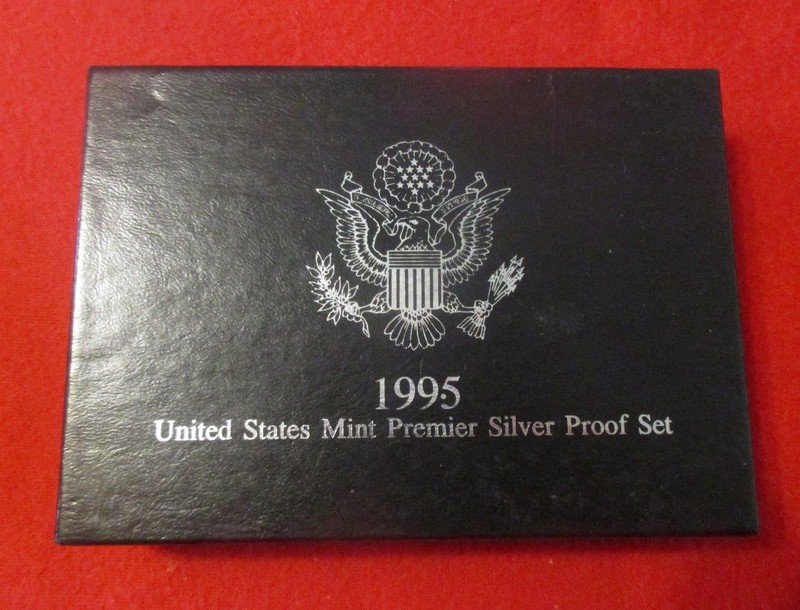 1995-S  United States Mint Premier Silver Proof Set  Ultra Cameos OGP    #T3646