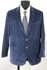Daniel Hechter blaues Cord-Sakko Gr.27/XL Baumwolle Viskose Elasthan Top Zustand