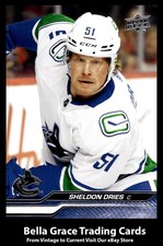 2023-24 Upper Deck Sheldon Dries #178 Vancouver Canucks NHL Hockey 