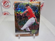 2020 Panini Prizm Burgundy Disco #156 Rico Garcia San Francisco Giants RC #18/25