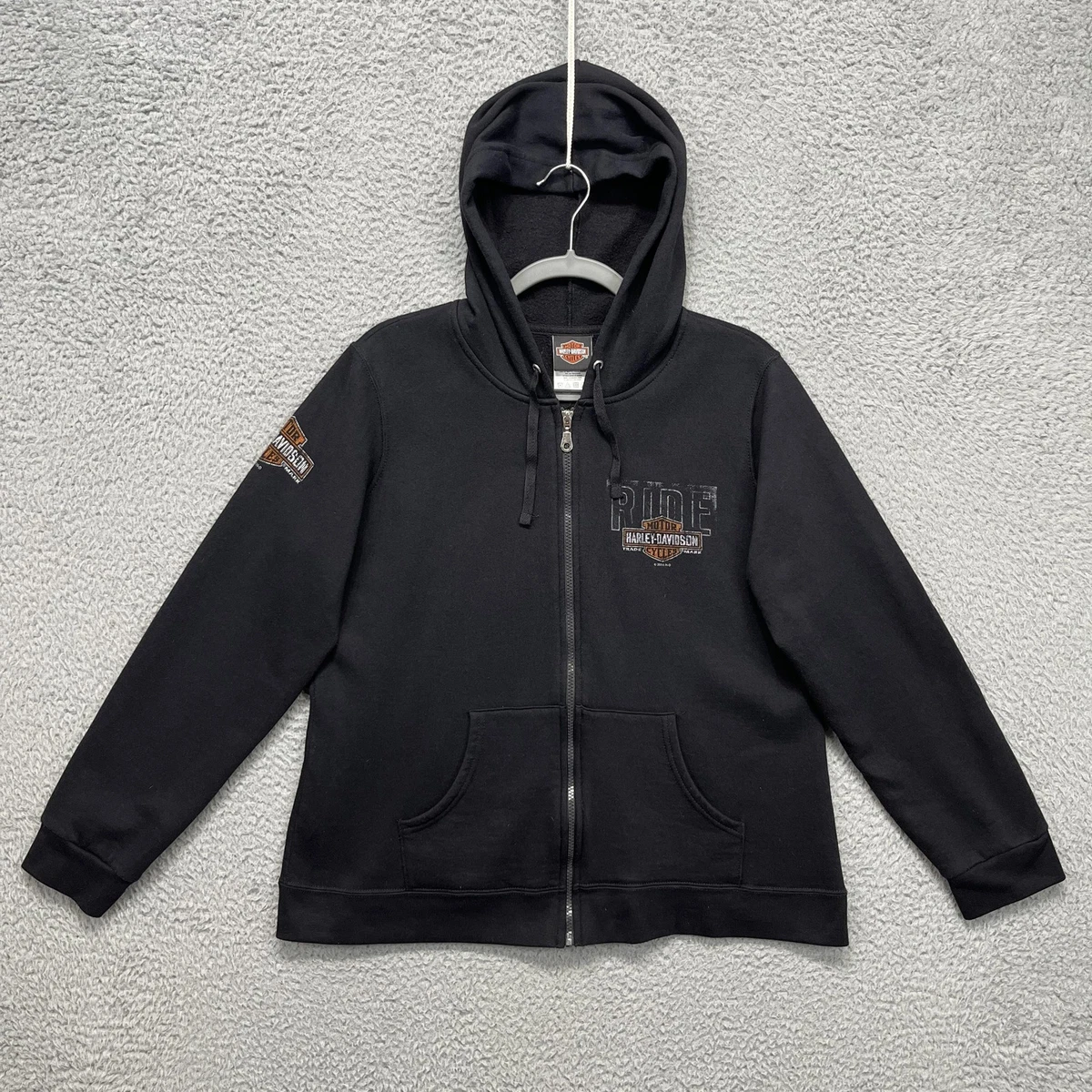 ジャケット・アウター Harley-DavidsonMileage Club / Distressed Harley Davidson Astor Patches Distressed Leather Jacket | Mr-Styles