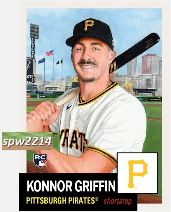 Topps Living Set Konnor Griffin #943 - Presale