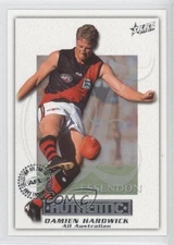 2001 Select Authentic AFL Damien Hardwick #10 Rookie RC
