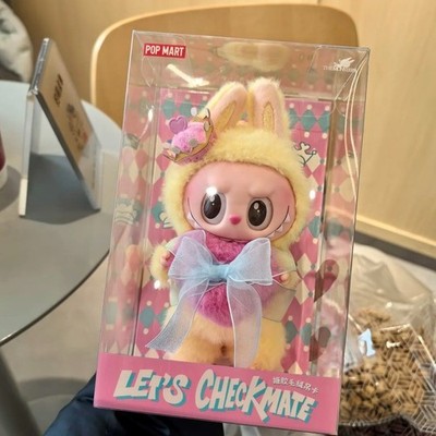 Original POP MART Labubu Let s Checkmate Vinyl Plush Pendant NEU & SEALED OVP