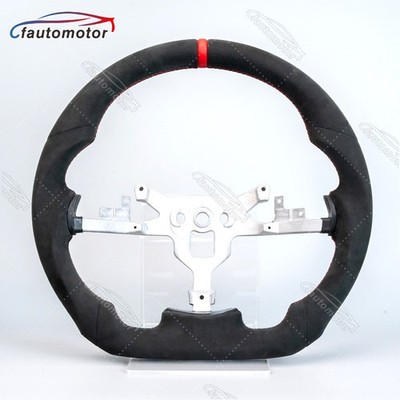 Full Alcantara Leather Steering Wheel Fits 06-11 Chevrolet Corvette C6 Z06 ZR1