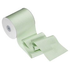 Double Faced Satin Ribbon 4 Inch x 25 Yard, Light Green - Satin Ribbon
