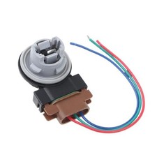 T25 3157 Bulb Holder Front Turn Signal Light Socket Connector Fit For Jeep
