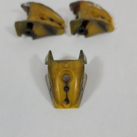 3X LEGO Bionicle Barraki Carapar Thigh Shoulder Cover Part 57557pb01 Lot 8918