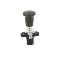 Interrupteur à tirette lumineux vert 12V 12A