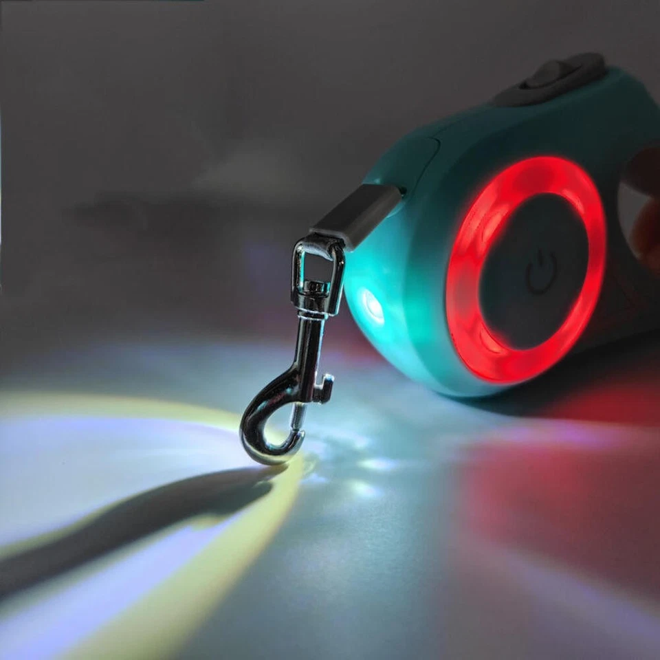 Glowing Automatic Retractable Dog Rope Pet Leash - Image 2 of 4