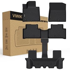 VIWIK Floor Mats for Kia Sorento 2021-2024 NOT Hybrid 6/7 seat, Car Mats All ...