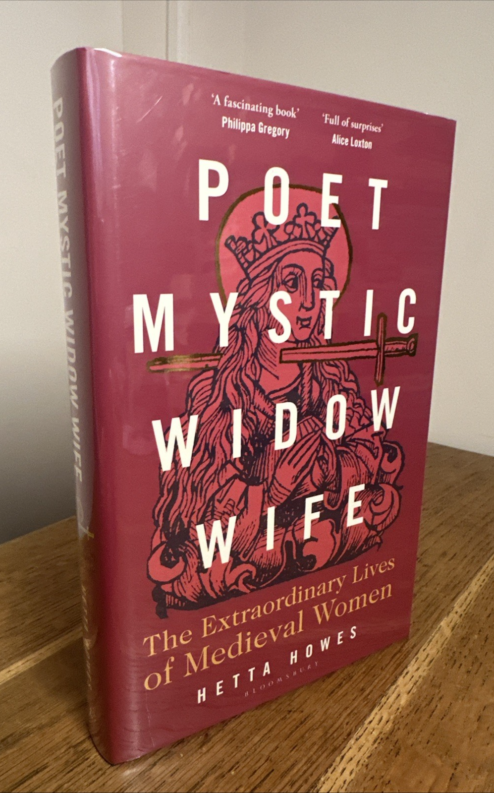 Poet Mystic Widow Wife by Hetta Howes SIGNED DATED UK 1st/1st HB Bloomsbury