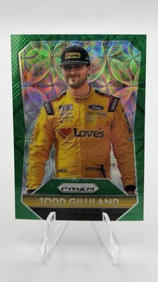 2025 Panini Prizm - Throwback Todd Gilliland #185 Green Scope Prizm /149