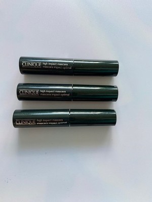 Clinique -- 3 x High impact mascara -- je 3,5 ml --schwarz --Neu --
