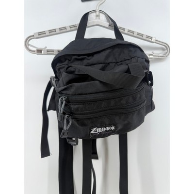 ZKREATION Boulder Colorado Waist Pack Black Bottle Pouches