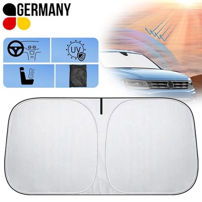 Faltbar Auto Windschutzscheibe Sonnenschirm Sonnenschutz Frontscheibe UV-Block..