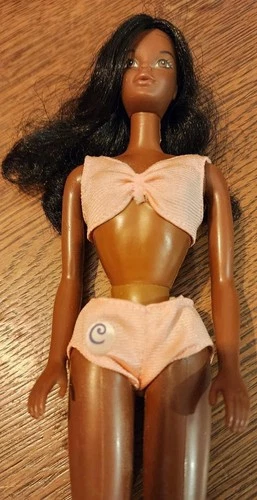 Vtg HTF 1978 Sun Lovin' Christie doll Black Barbie Doll Steffie Superstar VGC