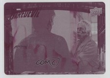 2018 Upper Deck Marvel Daredevil Seasons 1 & 2 Printing Plate Magenta 1/1 p1l
