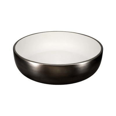 Native Trails PML1616 Precious Metals Bliss 16'' Circular Fireclay - Gunmetal /