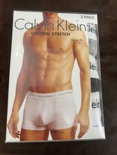 Calvin Klein Men's Low Raise Classic Fit Trunk - Pack of 3