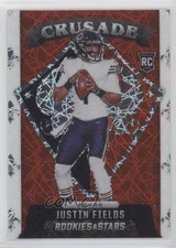 2021 Panini Rookies & Stars Crusade Longevity Prizm Justin Fields #CR-23 0ju0