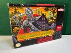 Super Ghouls 'n Ghosts (Super Nintendo SNES, 1991) Complete CIB Authentic.