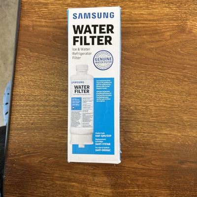#ad Samsung Water Filter Plastic White DA97 17376B HAF QIN EXP $15.00
