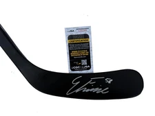 Emmitt Finnie Signed Detroit Red Wings Hockey Stick JSA COA