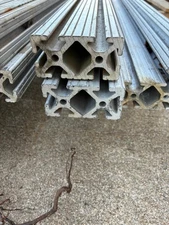 80/20 extruded aluminum various lengths of 1515 & 1530 pallet. See list below