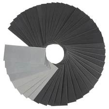 24 PCS Sand Paper, Wet Dry Sand Paper Variety Pack Sandpaper 12 Grits Assorted