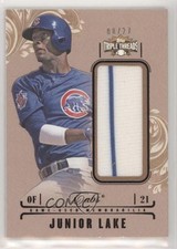 2014 Topps Triple Threads Unity Single Jumbo Relics Sepia 8/27 Junior Lake 05fy