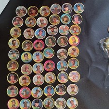 Vintage Baseball Player Portrait Coins/Tokens Mixed Lot of 80 - Assorted Players