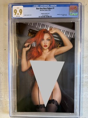 '24 Sidney Augusto Jessica Rabbit Cosplay VIRGIN Full Chase Cvr /100 CGC 9.9