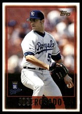 Jose Rosado 1997 Topps #409 Royals MLB READ FREE SHIPPING AutographDen