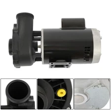 3721221-1D Spa Pump 3.0 HP 230V 2-Speed 56Y-Frame For 2" Plumbing For Hot Tub
