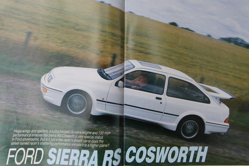 Original 1986 Motor extracted mag road test: FORD SIERRA RS COSWORTH