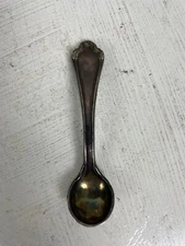 Decorative Collectible Avon Silver Plated 3.25" Miniature Souvenir Spoon