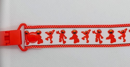 SESAME STREET - ELMO - Dummy Clip - Dummy Clips - Clip - Teether - Chain - Picture 32 of 45