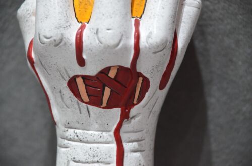 Beavertown Bloody'Ell Orange Skull & Zombie Hand IPA Beer Pump Tap Handle NEW - Picture 5 of 8