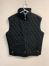 Vintage Quiksilver Men's Reversible Vest Medium (Fits Big) Zip Mechanical X Y2K