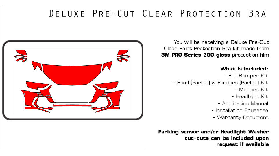 Partial Hood Fender & Mirror Kit | AUDI A8 2020 Partial Hood Fender & Mirror Kit | AUDI A8 2020
