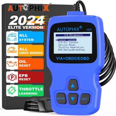 AUTOPHIX V007 OBD2 Diagnosegerät Fehler Auslesegerät Alle System EPB ABS für VW