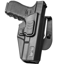Funda OWB para Glock 17 Gen3-5, Glock 22 Gen 3-4, Glock 31 Gen 3-4 mano derecha