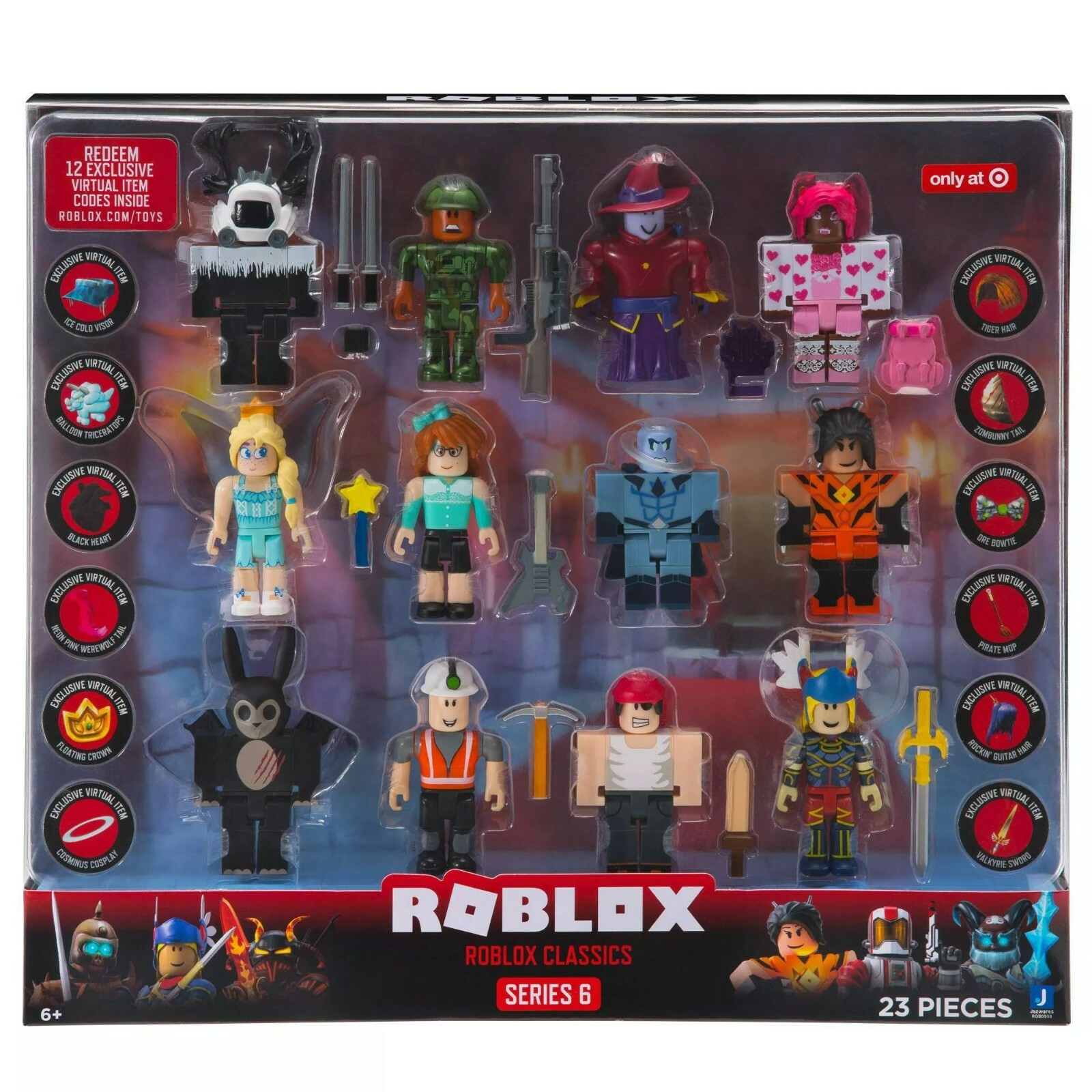 6 Pcs Roblox Toys Mini Action Figures Set, Dessert Table Decorations for Home  Office Collectible Decoration Ornaments Kids Gift 