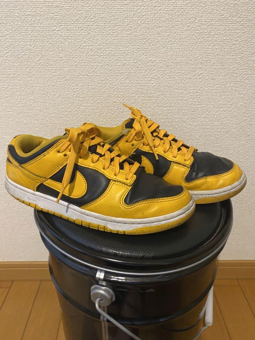 Nike Dunk Low Championship Goldenrod Yellow Black Men’s 8.0 US Sneakers