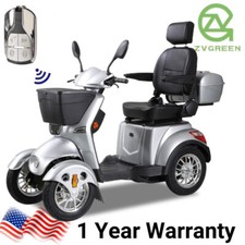 Powerful Electric Mobility Scooter 800W 60V 20A Motor 500LBS Weight Capacity