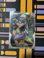 2022 Bowman University Chrome Prospect Lava Refractor /199 Michael Mayer Auto