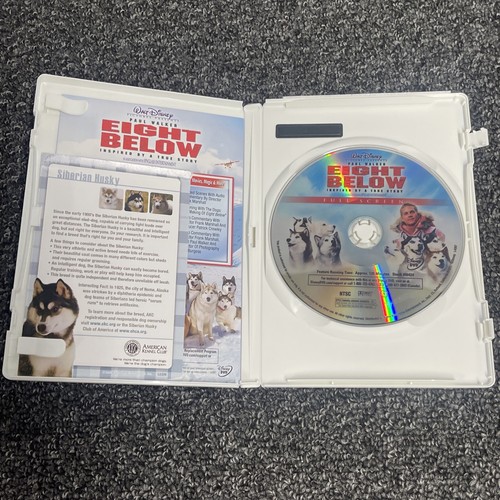 Walt Disney Eight Below DVD Paul Walker Siberian Husky Dog Inspired True Story - Picture 9 of 11