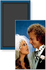 General Hospital Luke & Laura Spencer Wedding Image Fridge Magnet 2 x 3 Rigid